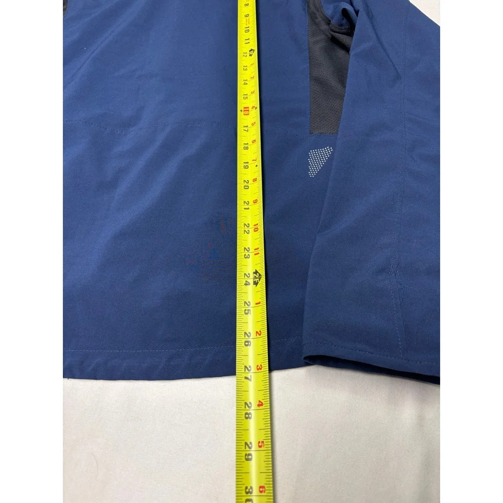 The North Face Flight Series Apex Jacket Mens Small Blue Softshell Full Zip AXZ1